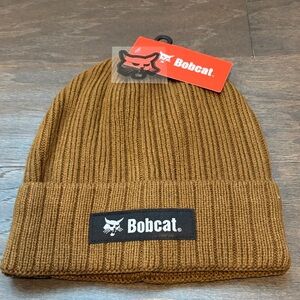 Bobcat Textured Knit Cuffed beanie,fleece lined,stretch,patch logo,warm,winter